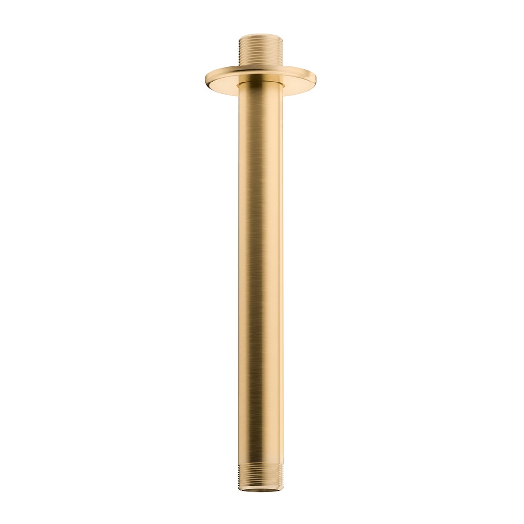 Valaz Tube de rallonge de douche en or brossé 30 cm - 4