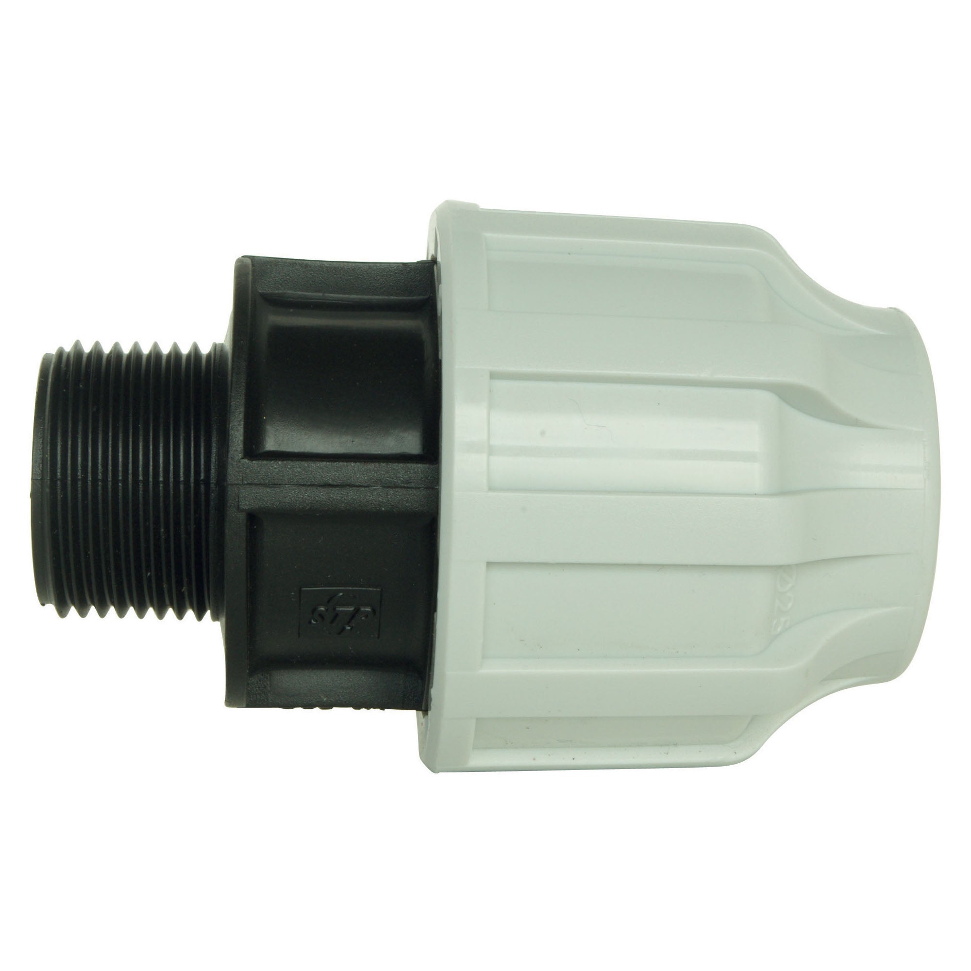 SOMATHERM PER VOI - pari tee maschio Plastic Tube D25 PE - M20 / 27- serraggio al di fuori