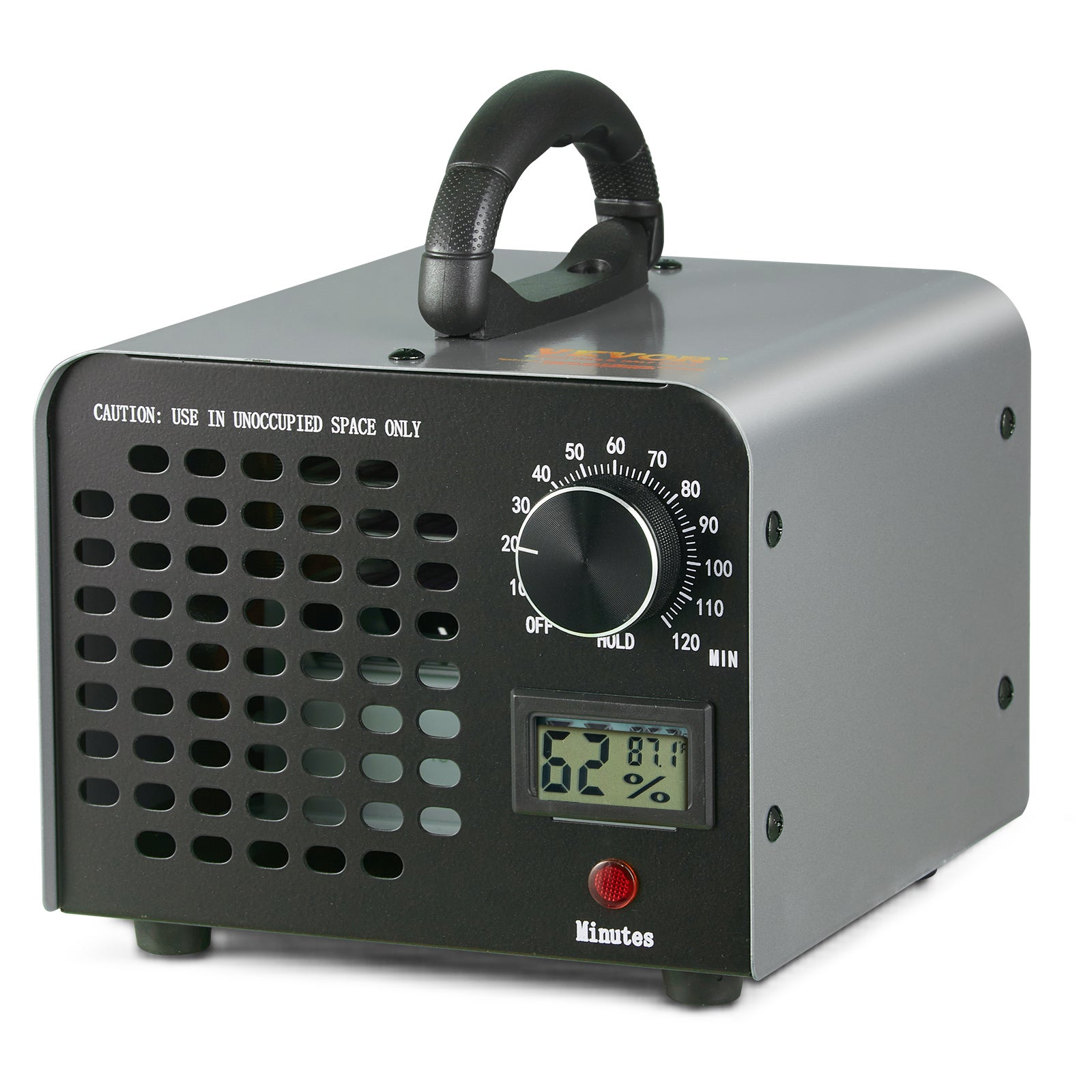Generator Ozonu VEVOR 36000 mg/h O3 Usuwanie Zapachów 115 W Timer 0-120 min Zastosowanie Komercyjne Przemysłowe Pomieszczenia Pojazdy Zwierzęta