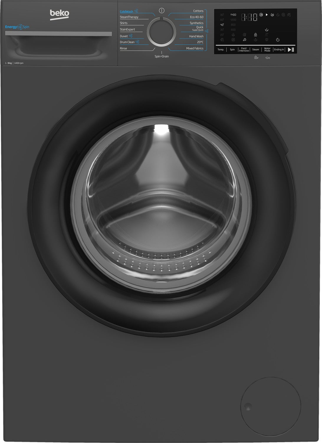 Beko B300 Bmeuwt41241m Lavadora Carga Frontal 12 Kg 1400 Rpm Antracita , Leroy Merlin