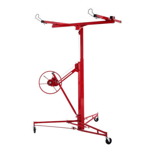 Élévateur à plaques de plâtre pour plaques de plâtre et plafonds : charge max. 68 kg, hauteur de travail 140-350 cm - 5