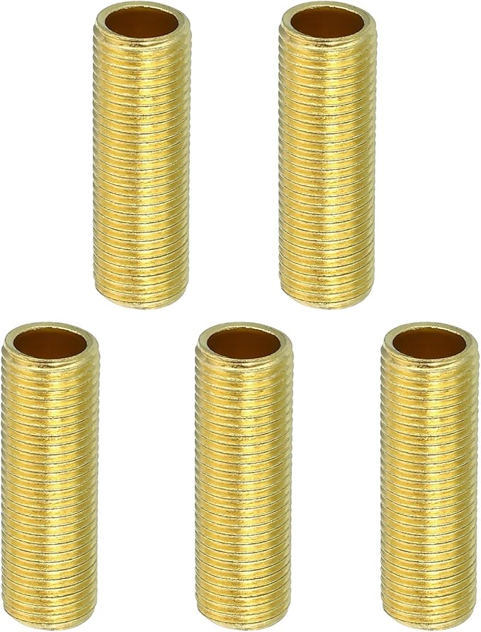 20 Mamelons Pour Tube De Lampe - 3 Cm, Filetage M10 Pas 1 Mm, Zinc - Pour Lustres, Luminaires DIY