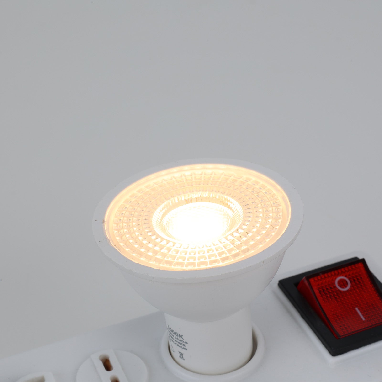 Pack de 10 Bombillas LED GU10 7W 45º SMD2835 665lm 220V 3000K Blanco Cálido No Parpadeo - 9