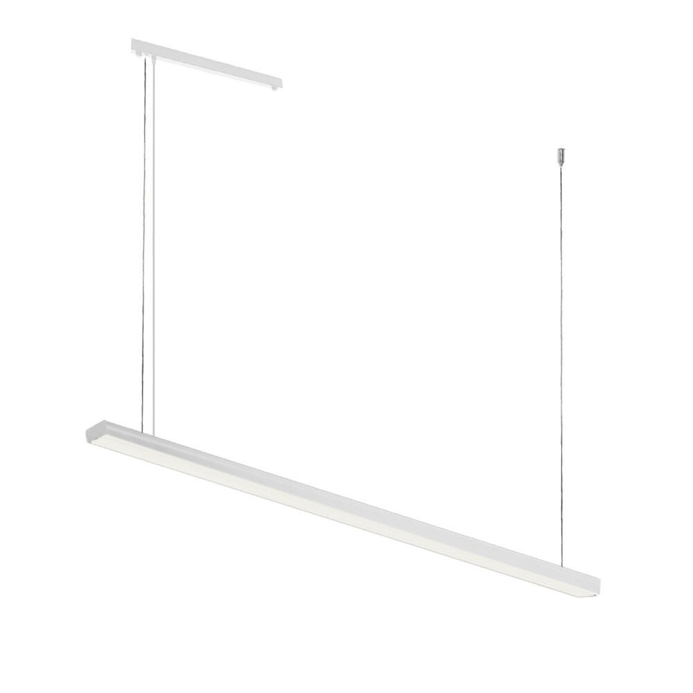 Lampa wisząca HIATE LED 30W Ciepła biel 3663lm biała wym: 150 x 150 x 3,14 cm Shilo