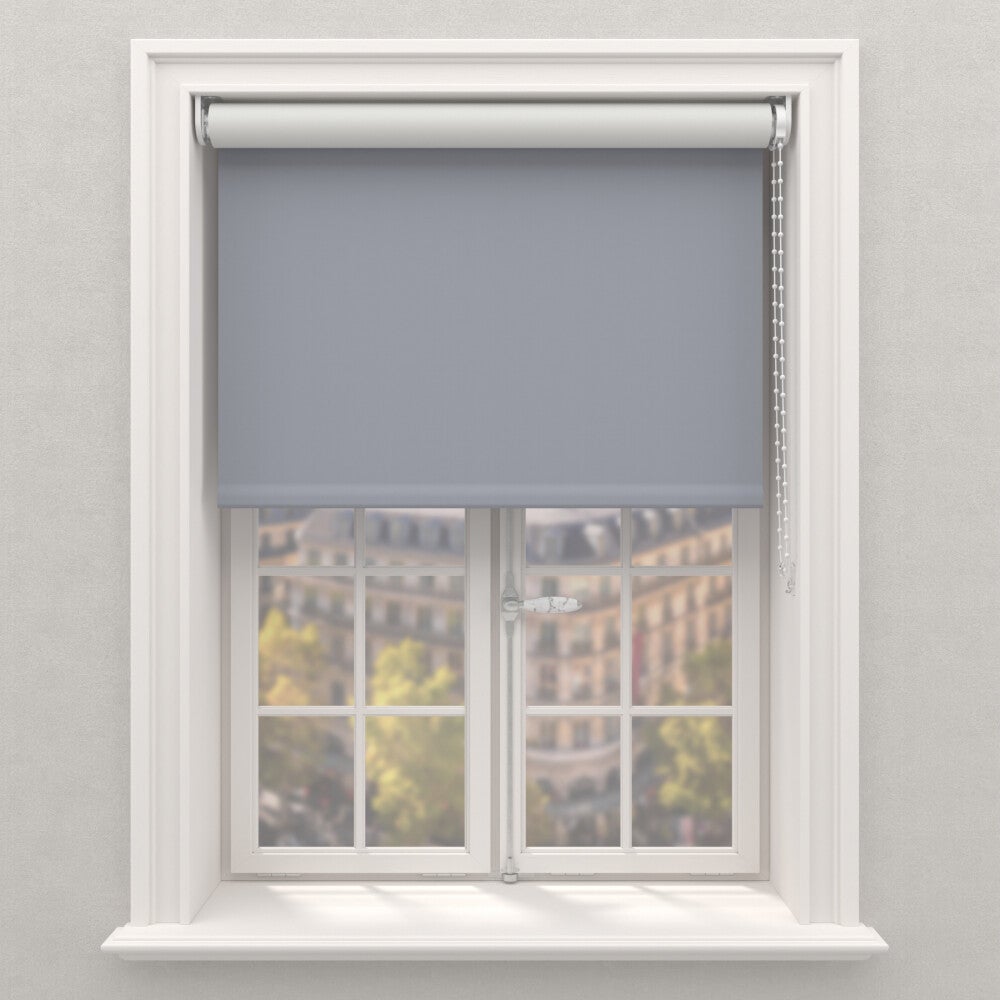 Store Enrouleur Occultant Blinds2Go – Gris 99x165 Cm (38x65 Pouces) – Neuf Avec Défaut Mineur