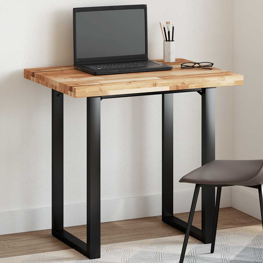 Tablero de mesa rectangular madera maciza acacia 100x60x4 cm vidaxl