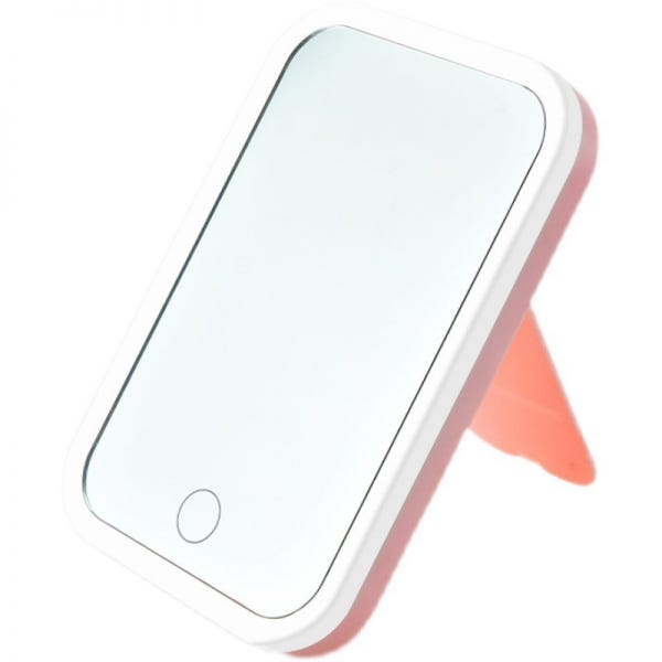 Specchio Da Trucco LED Ricaricabile Con Luci Dimmerabili | Sensore Touch 3 Livelli | Portatile Per Bagno E Viaggi - Foto 8