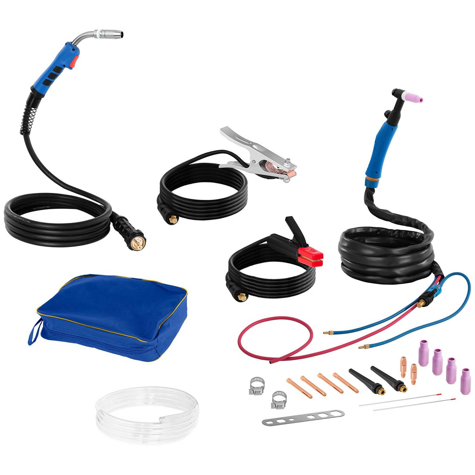 Poste à souder combiné - Stamos Germany - 300 A / 400 V - MIG/MAG/TIG/MMA - 7