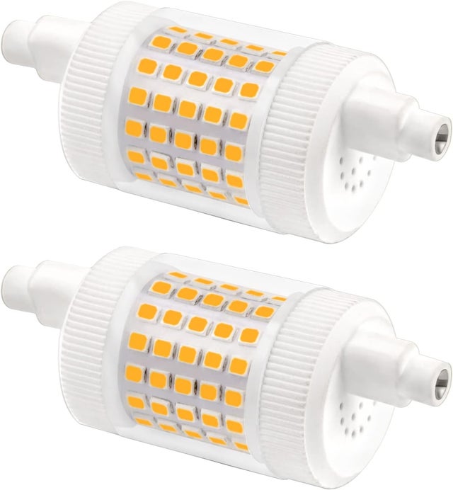 Ampoule LED 78mm Dimmable 15W Blanc Froid 6000K,1500LM, AC 230V, Equivalent Crayon Halogène R7S 120W 100W,J78 LED Linéaire pour Plafonnier Projecteu