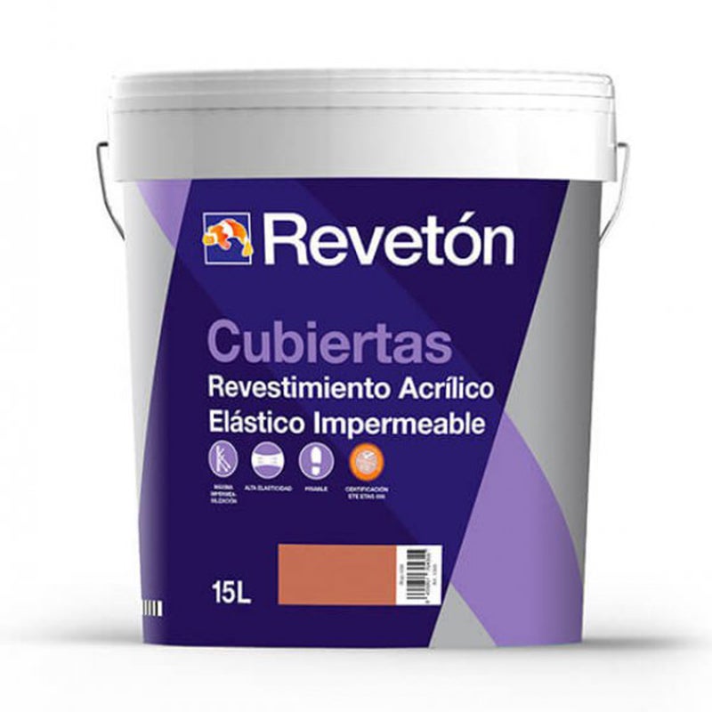 Reveton cubiertas impermeabilizante 15 lt (verde 049)