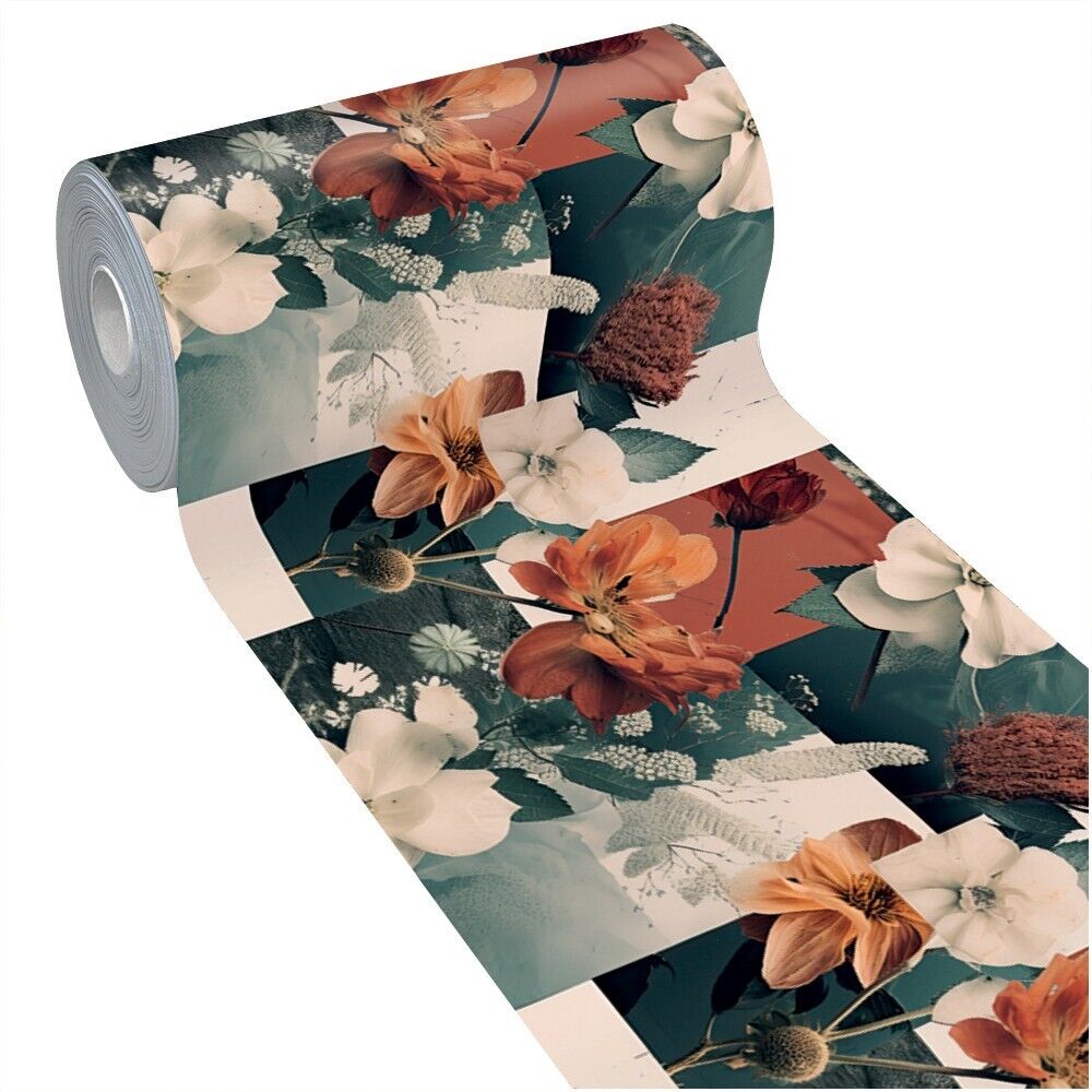 Alfombra de cocina 51x450 cm pvc suave antimanchas no se deshilacha impresión digital lavable dis_n