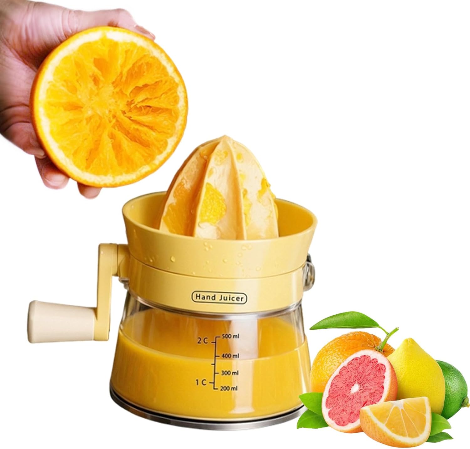 Presse-agrumes Manuel En Alliage D'aluminium - Poignée Ergonomique Pour Citrons, Oranges, Grenades - 6