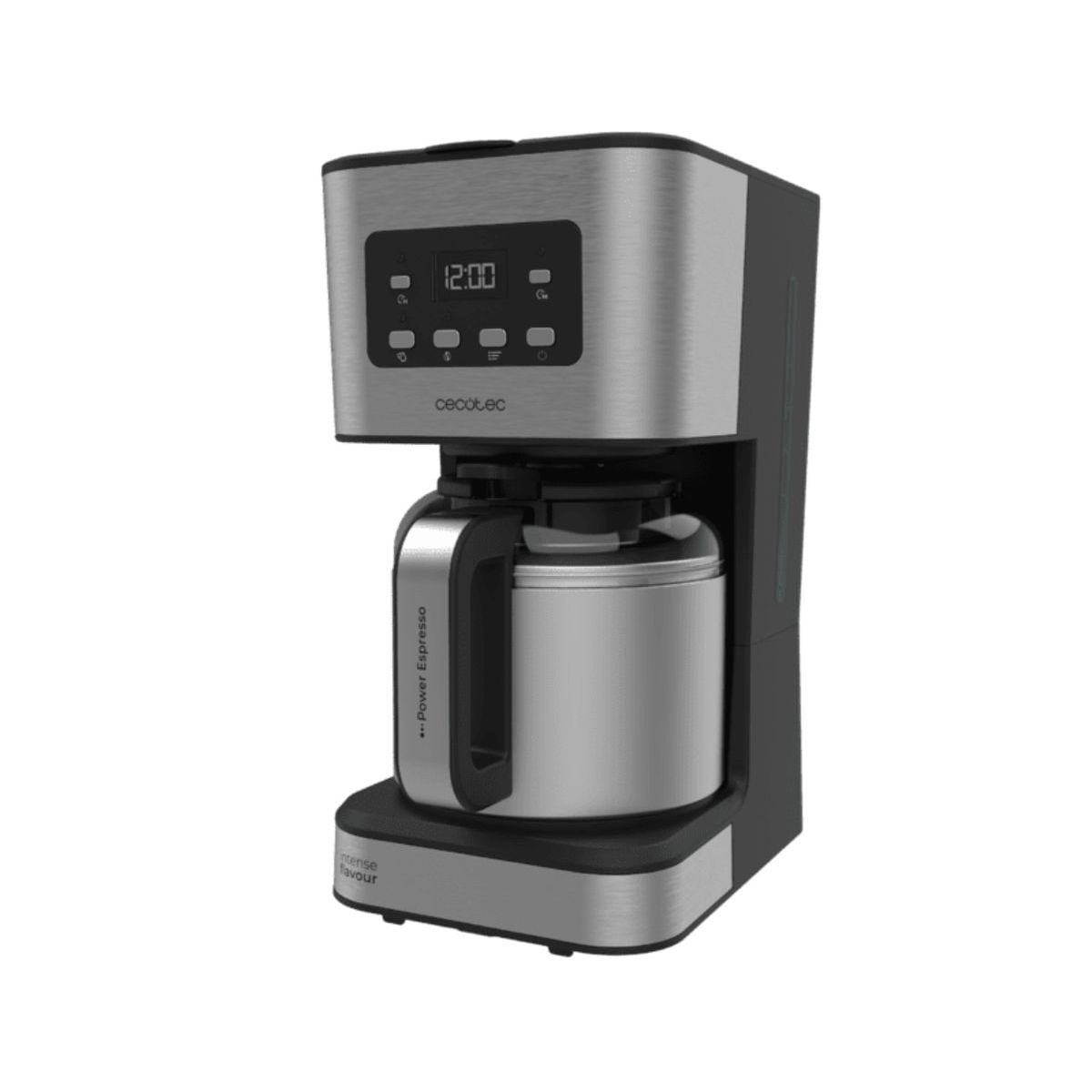 Cecotec Cafetera De Goteo Coffee 66 Drop & Thermo Time 10 Tazas Acero Inoxidable Acero Inoxidable, Leroy Merlin
