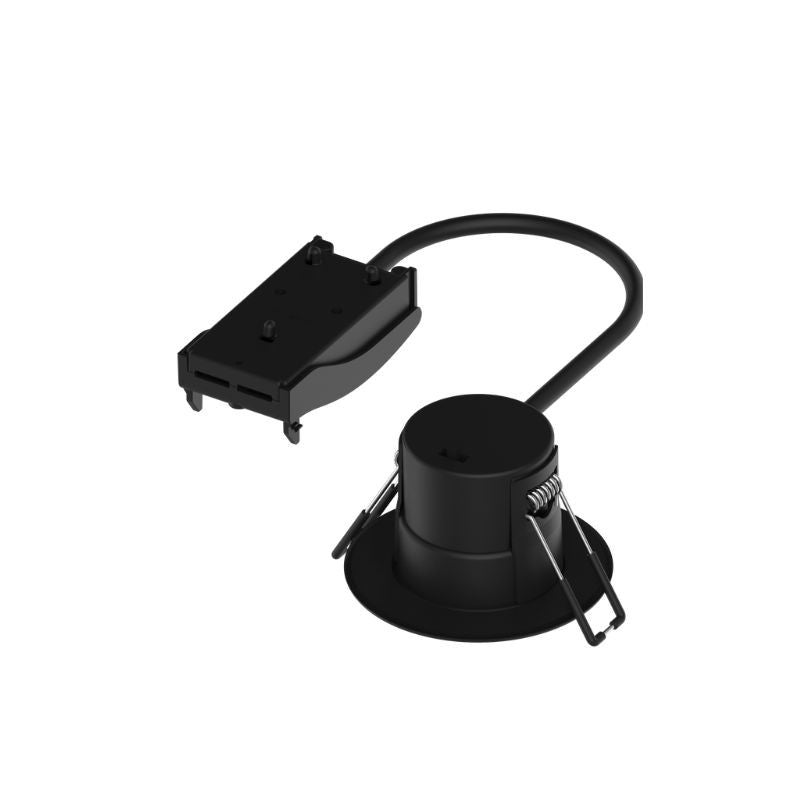 Spot LED étanche encastrable Dimmable CCT 6W Noir IP65 - SILUMEN - 6
