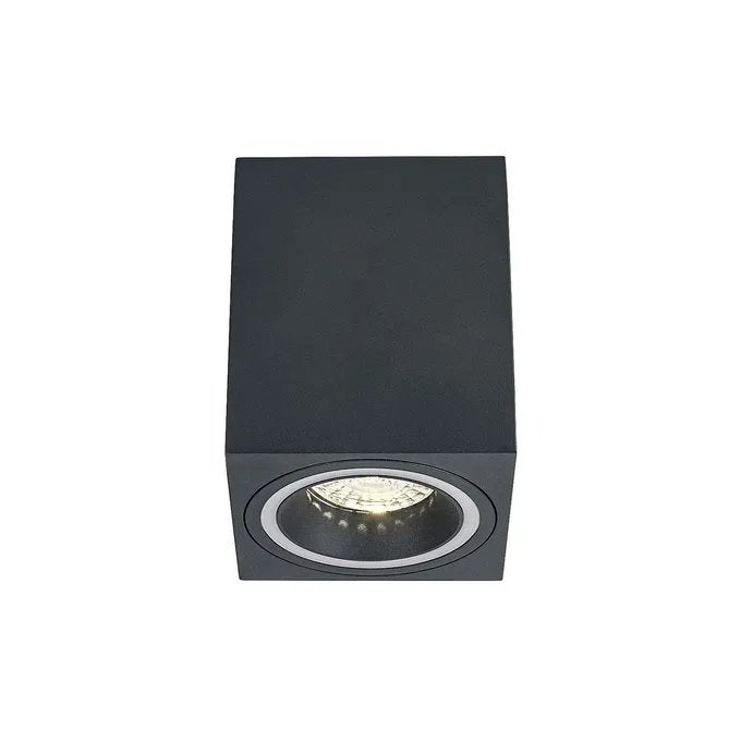 Reflektor sufitowy Spot KOBALD popielato-biały 1xGU10x25W wym: 10 x 8 x 8 cm IP20 Rabalux