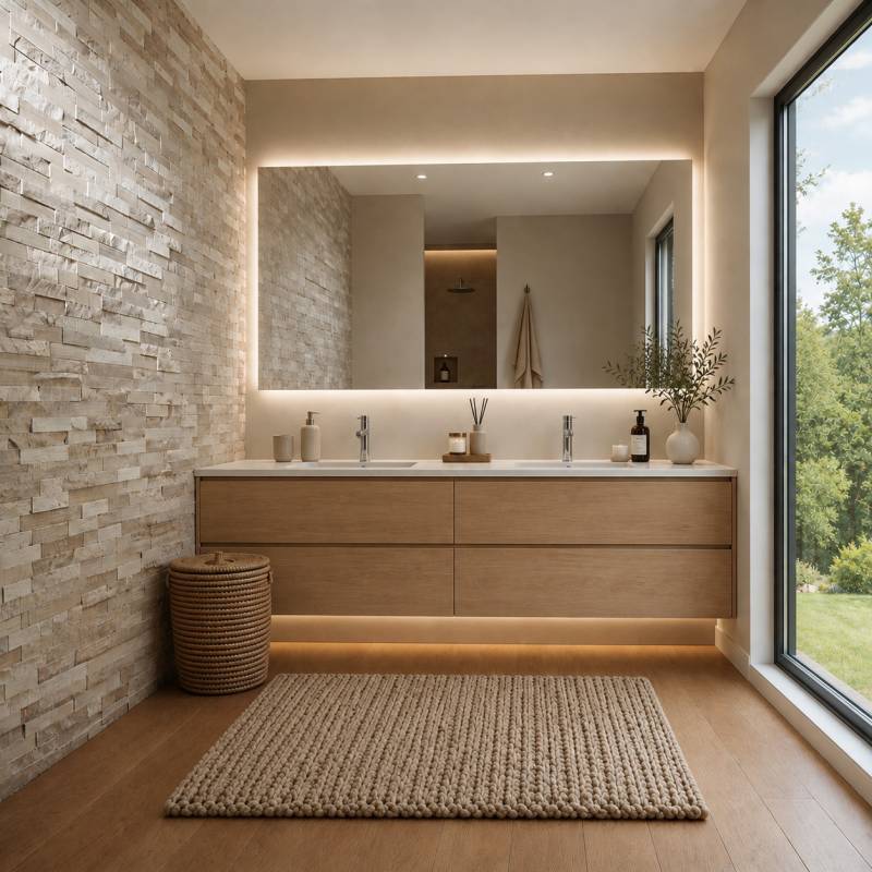 Parement marbre beige 0,4725 m2 - 3