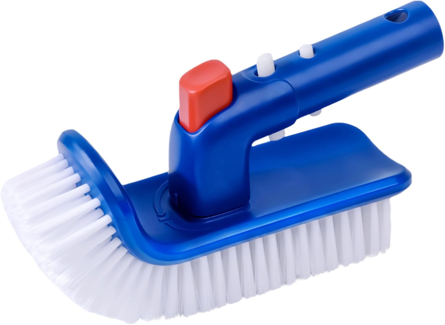 Głowica szczotki do basenu, uchwyt obrotowy o 180 stopni, do czyszczenia spa, łazienek, podłóg i kuchni.