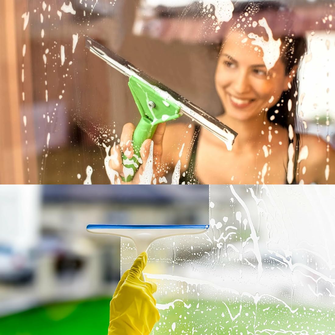 1 Pièce Caoutchouc de Raclette Découpable, Lèvre en Silicone de Rechange, Caoutchouc Souple pour Raclette Vitre Professionnel, (105 cm) - 5