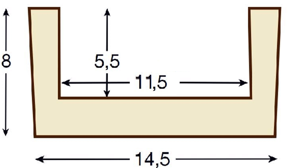 Viga Imitación Madera 14,5cm de ancho x 8cm de alto x 4m de largo color Nogal oscuro decorativa de poliuretano VU4003-NO - 4