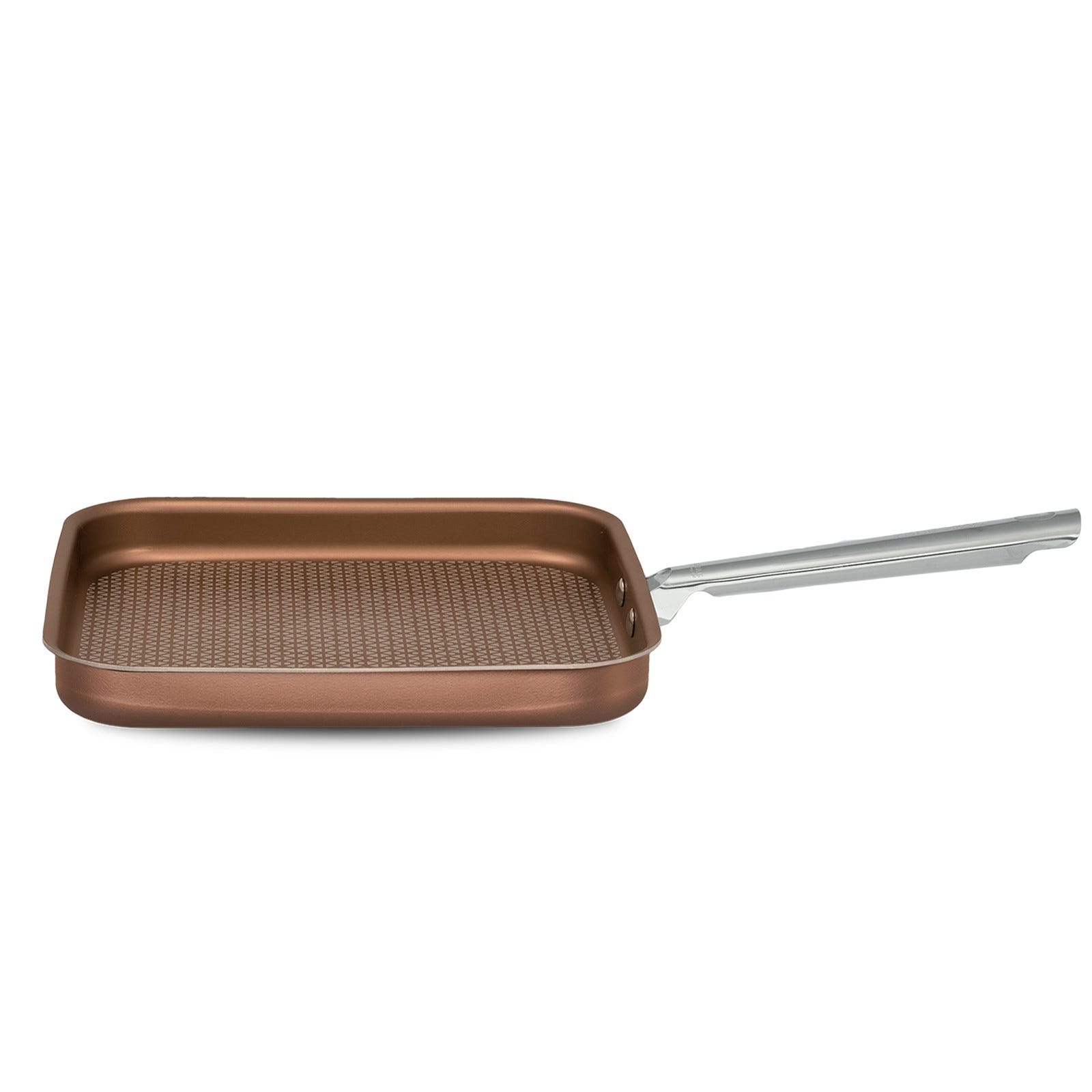 Bistecchiera 28x28x4.5cm alluminio forgiato induzione masterpro home edition Bistecchiera 28x28x4.5cm alluminio forgiato induzione masterpro home edition