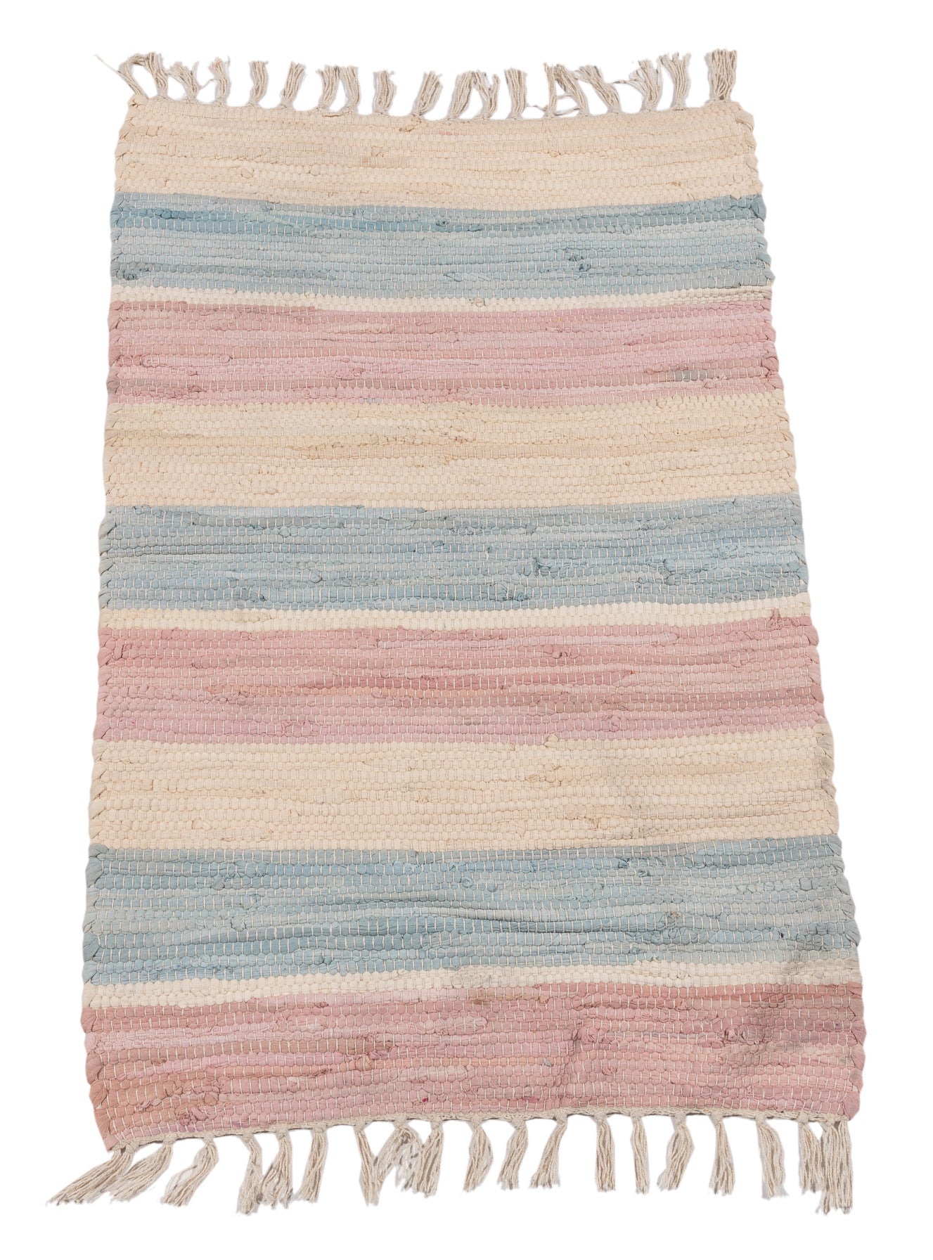 (Można prać w pralce w 30°) Oryginalny kilim, autentyczny, ręcznie robiony, jasne kolory, 80x50 cm