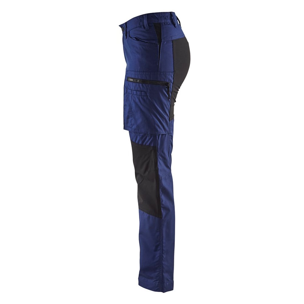 Pantalon de travail services stretch femme Blaklader polycoton Marine / Noir 44 - 3