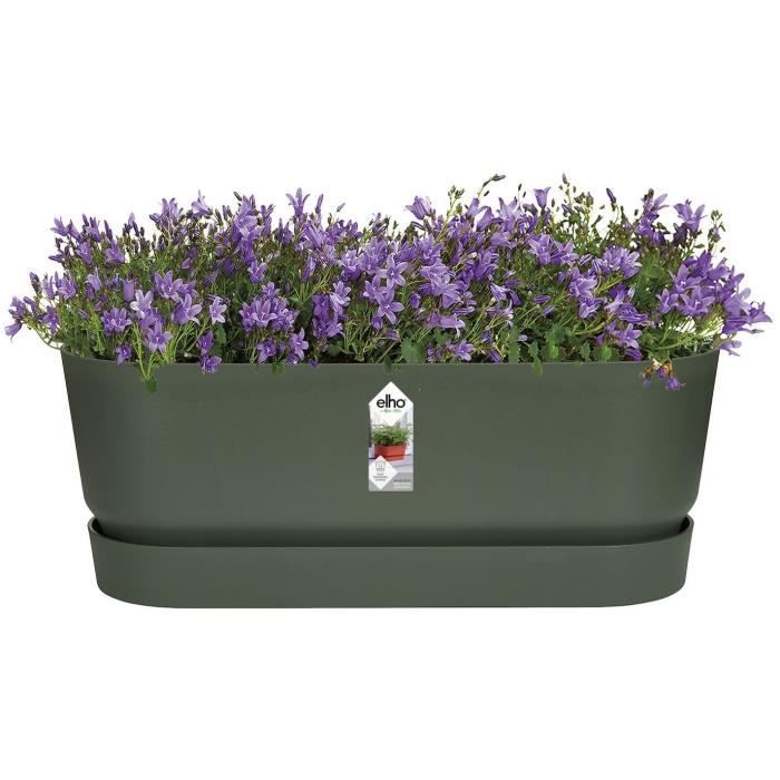 Jardinière Elho 50 cm Vert Plastique Ovale - 7