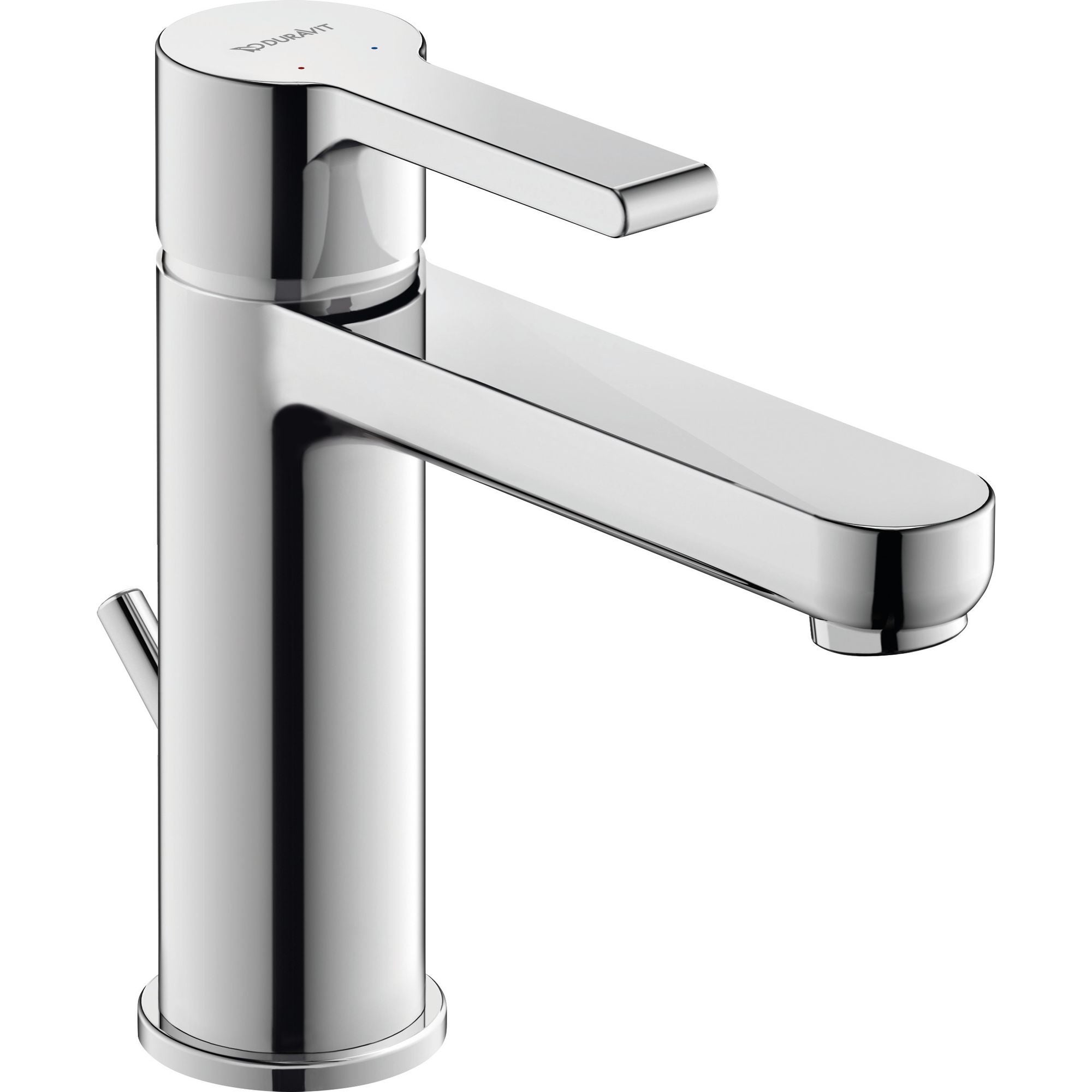 Duravit B.2 Single lever washbasin mixer M, with drain set, 139mm projection, B21020001010