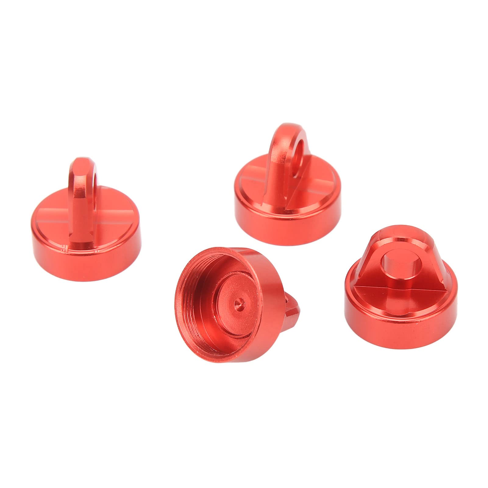 Lot De 2 Capuchons De Potence Vélo En Alliage D'aluminium – Légers, Résistants à L'usure, Compatibles VTT Et Route – Finition Lisse Et Brillante