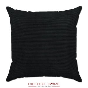 ATMOSPHERA CREATEUR D'INTERIEUR - Federa carina in cotone grigio topo 63x63cm
