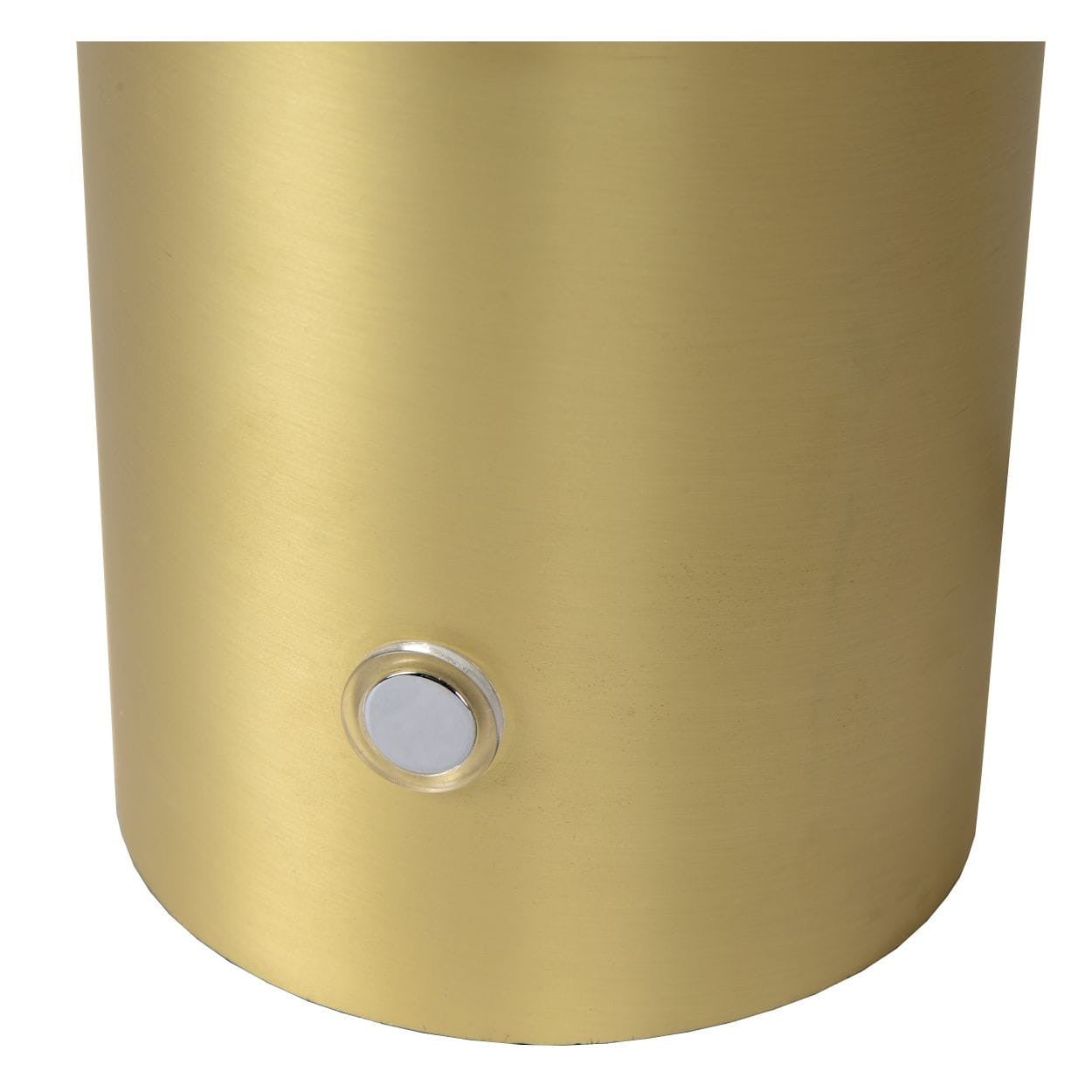 Lampe Métal Doré TIMON LUCIDE - Diam. 27 x H35 cm - 6