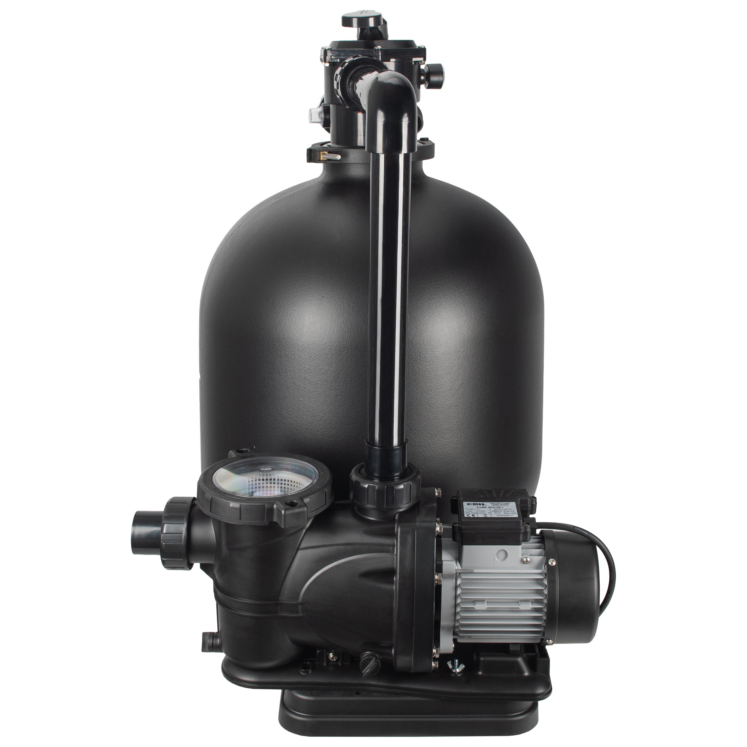 COIL Pompa piaskowa do basenu 800W. wydajność 19000l/h samozasysająca zbiornik 125l - 6