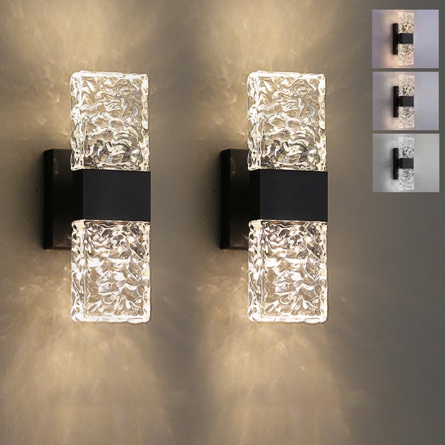 Applique murale en tissu américain E27 simple lampe décorative d