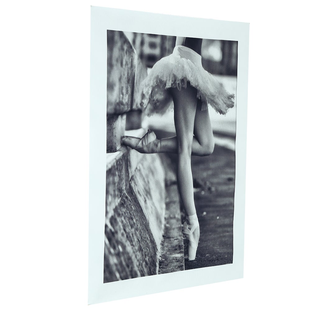 Quadro moderno stampato su tela, decorazione murale per la casa e l'ufficio (30x40 cm, ballerina) - 5