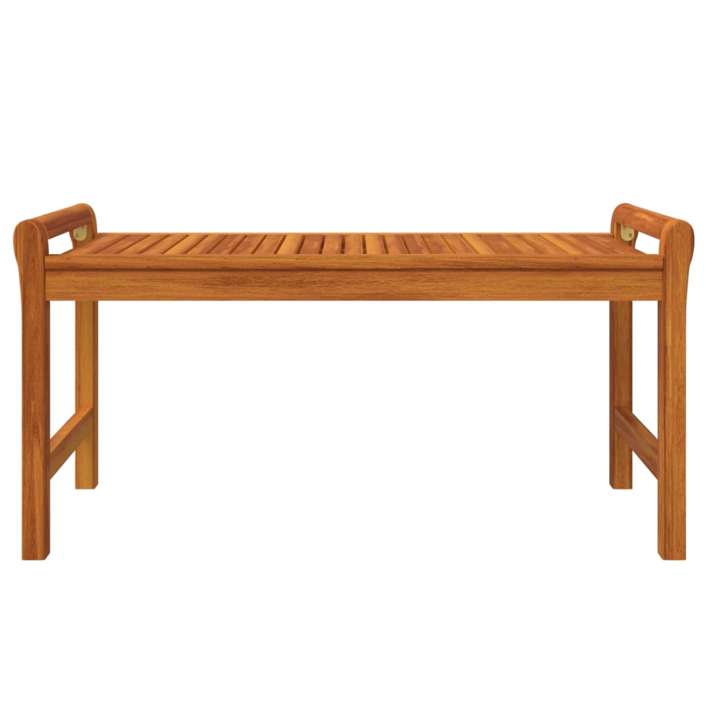 Salon bas de jardin en bois Marron 2 personnes - 8