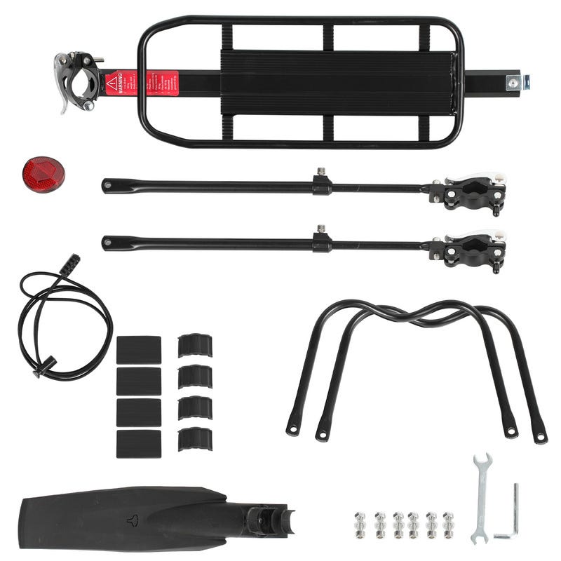 Portapacchi Capacità 15 Kg Portapacchi Bici Anteriore - Robusto E Portapacchi Capacità 15 Kg Portapacchi Bici Anteriore - Robusto E