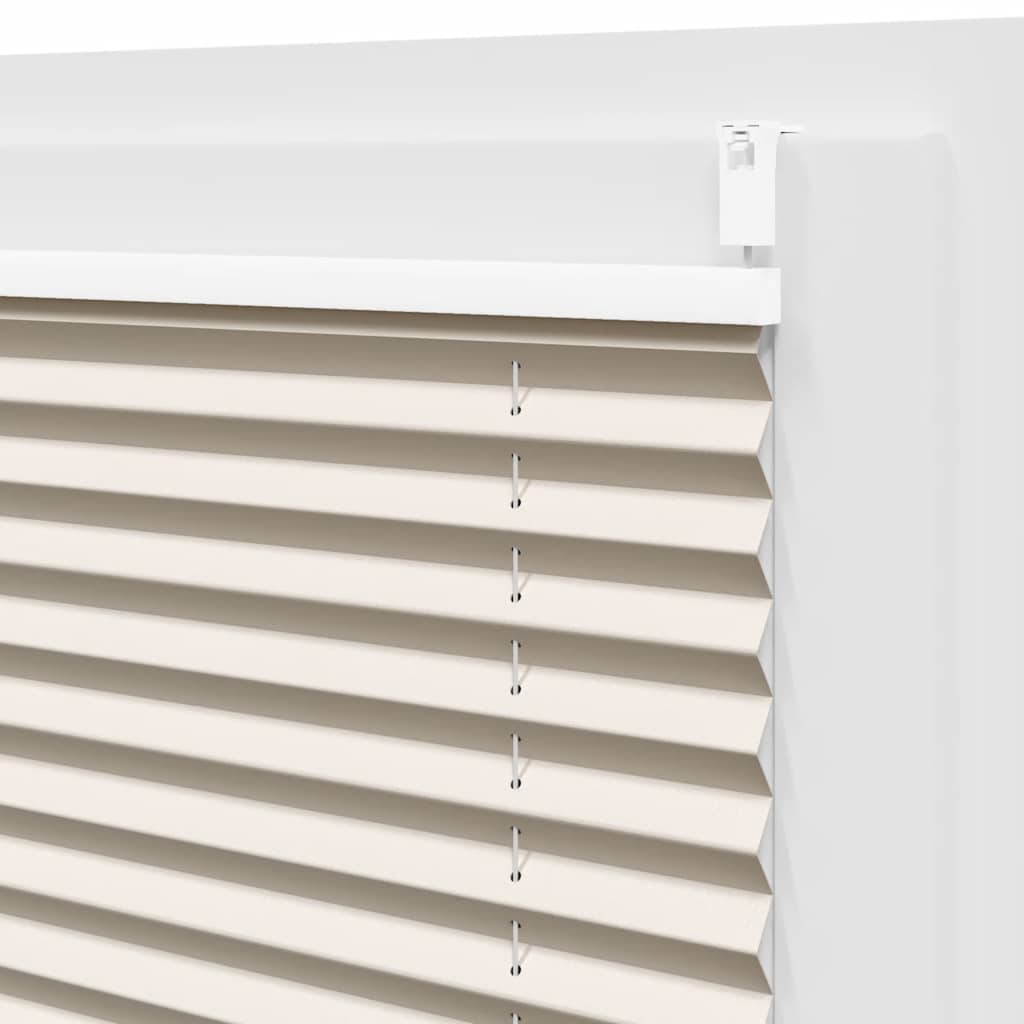 Tenda plissè 40x100cm Crema vidaXL - 7