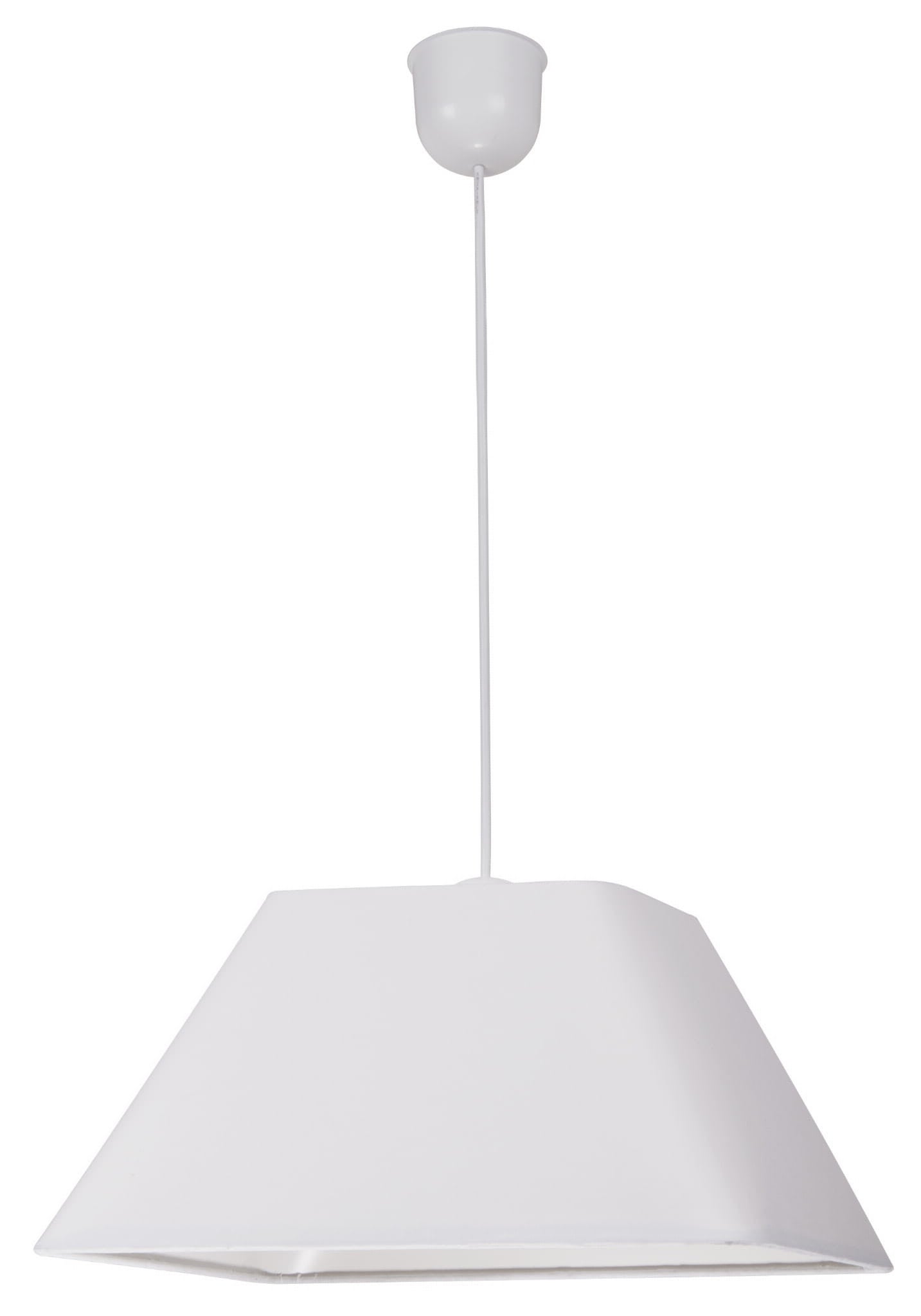 Lampa sufitowa Robin biała 1xE27x60W wym: 95 x 35 x 35 cm tkanina Candellux