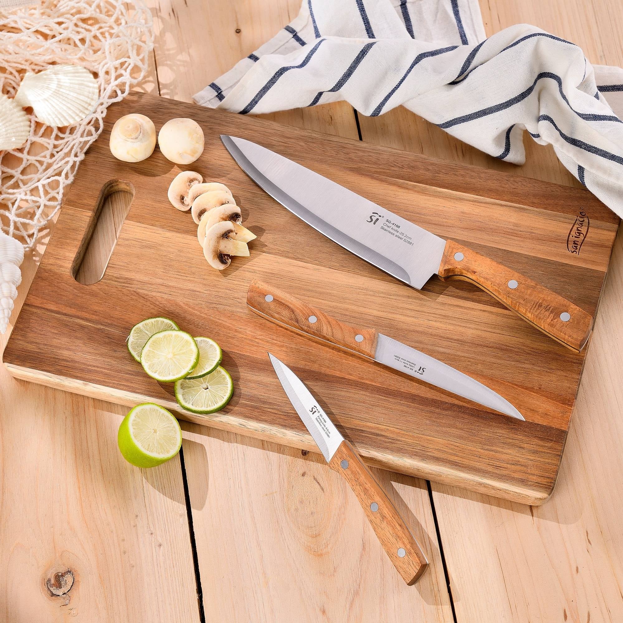 Set di pentole San Ignacio Toledo con coltelli da cucina - 5