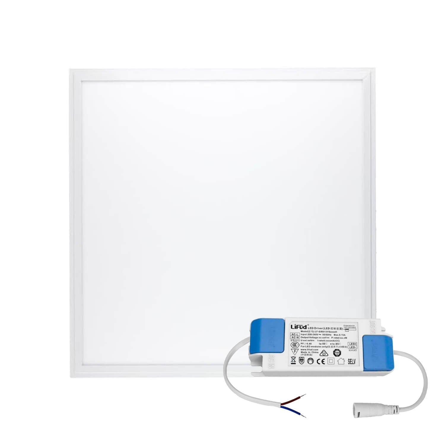 Dalle LED PREMIUM 600x600 - Luminosité 4000 lm | Blanc Froid 6000K ...