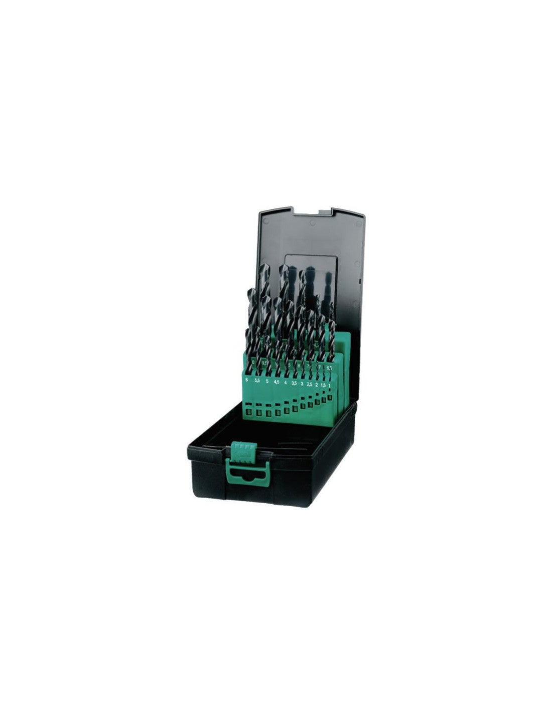Lot De 19 Forets HSS Noir 1 à 10 Mm - Marque CIMCO, Idéal Métal