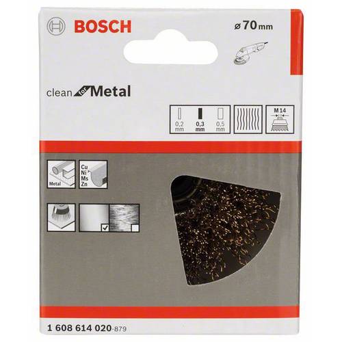 Bosch PRO Metal clean Szczotka garnkowa 70 x 0,30 mm Gwint - 1608614020 - 2