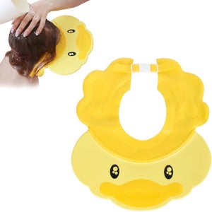 Cuffia Da Bagno Per Neonati In Silicone | Protegge Occhi E Orecchie Dall'acqua | Regolabile Per Bambini Da 6 Mesi A 6 Anni | Colore Casuale