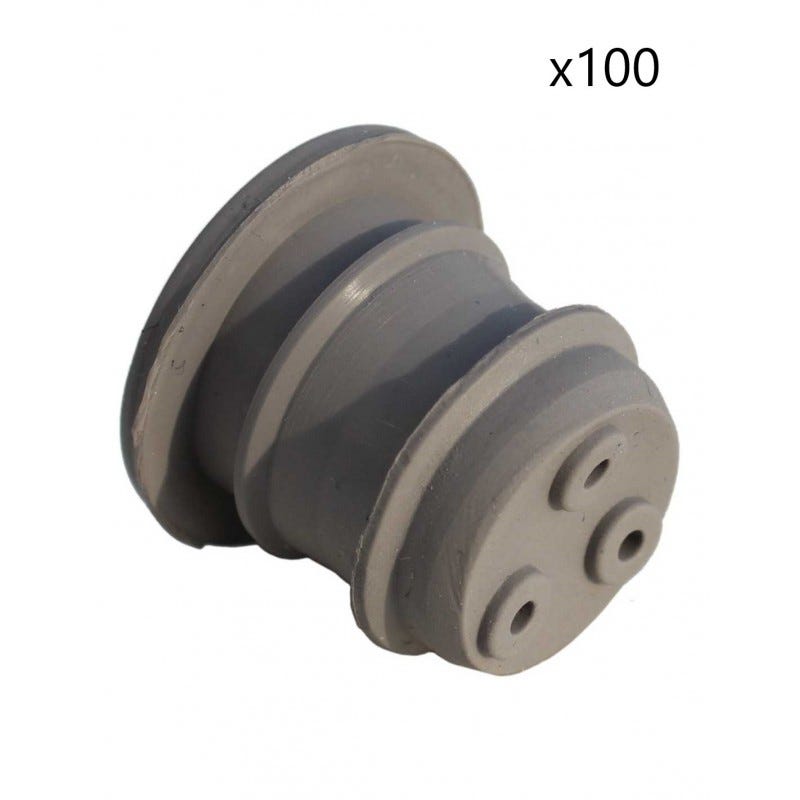 Lot de 100 Embouts EUR'OHM AIR'Métic pour Gaine Electrique Ø16 mm ...
