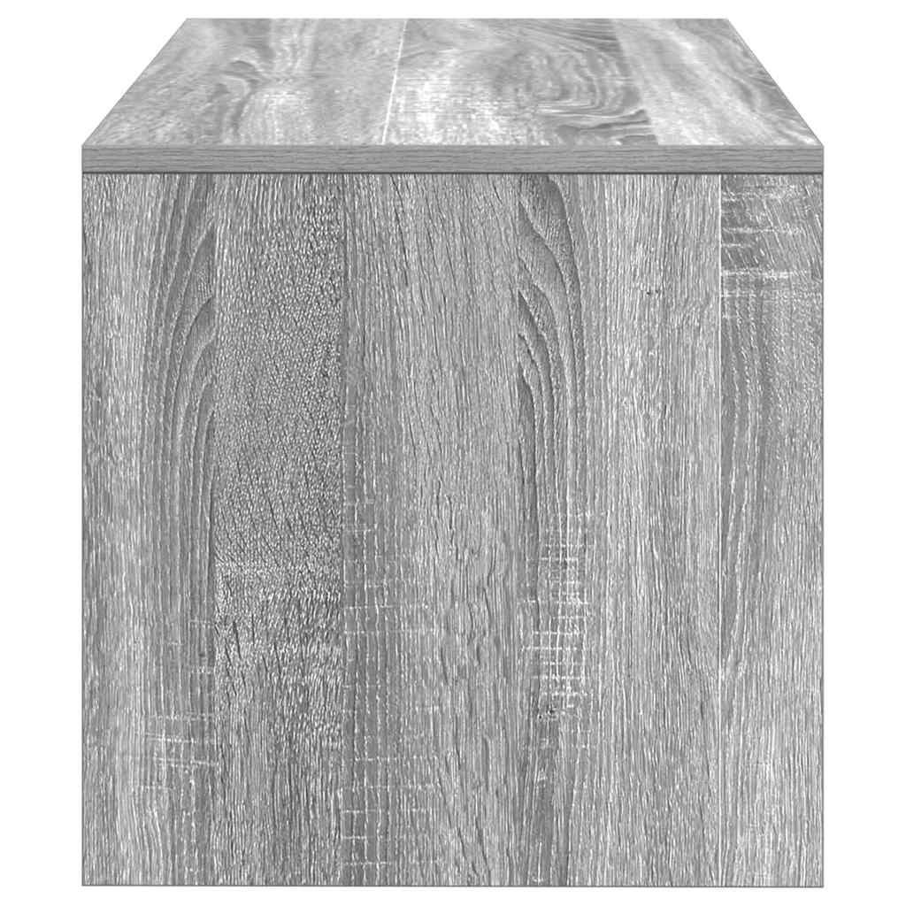 vidaXL Meuble TV sonoma gris 60x40x40 cm bois d'ingénierie - 6