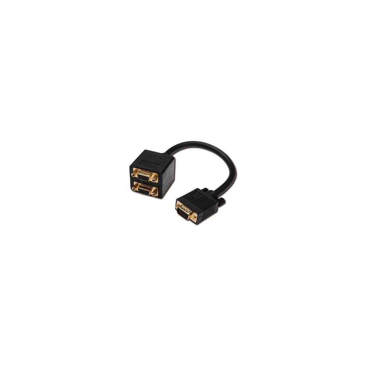 ITB MGAK513001 câble VGA VGA (D-Sub) 2 x VGA (D-Sub) Noir | Leroy Merlin