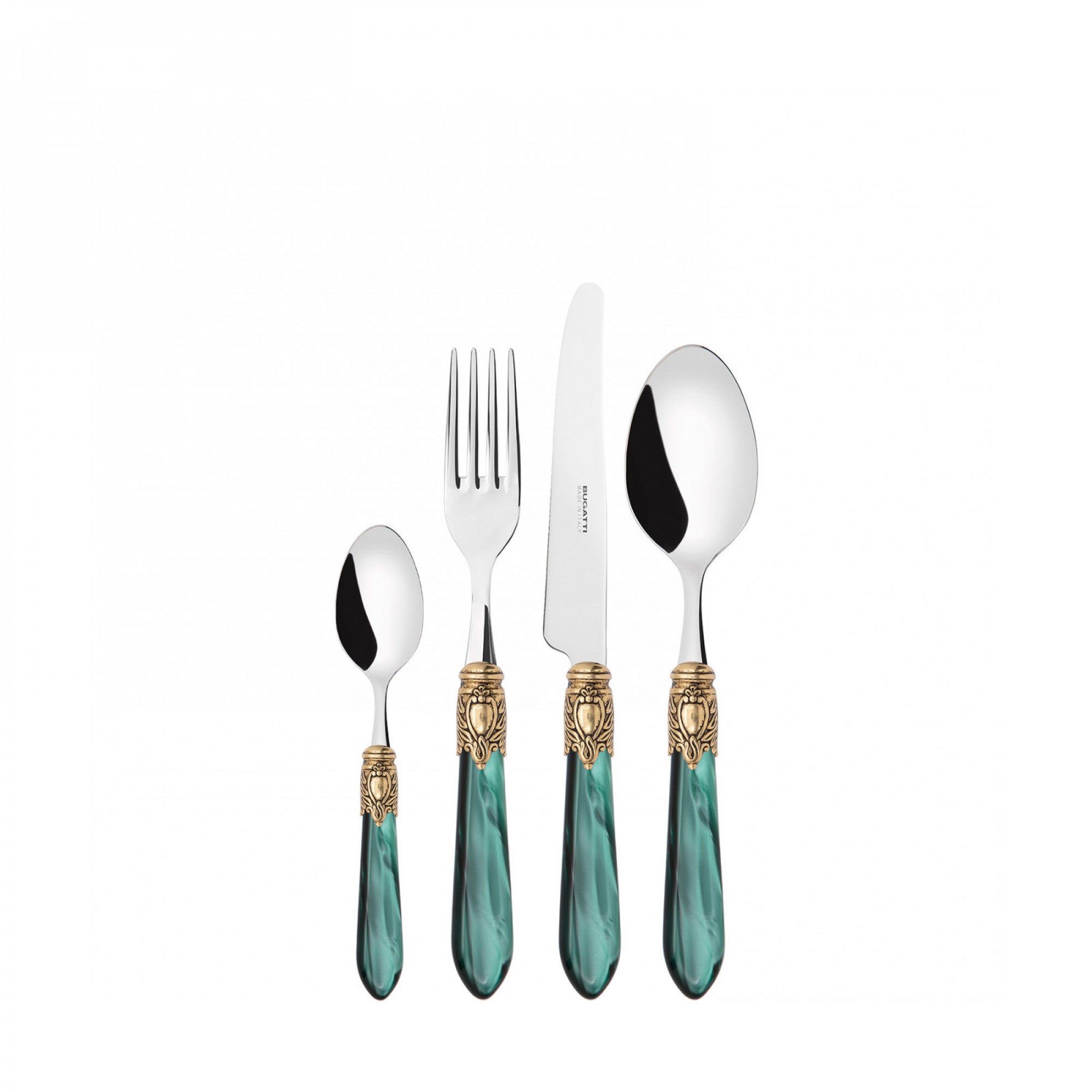 BUGATTI, Allegra, Set Posate 24 pezzi in Acciaio Inox 18/10