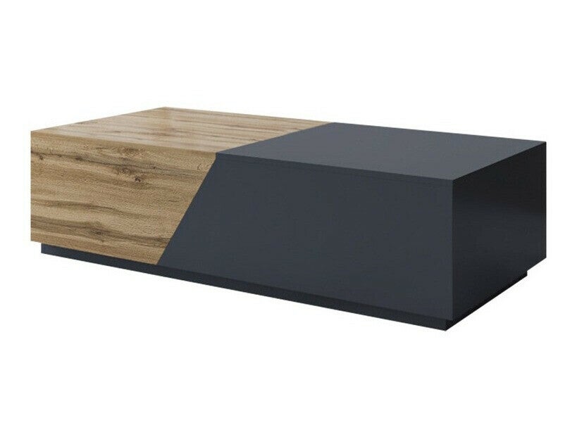 Table basse extensible avec rangement Nesezi Gris - 7