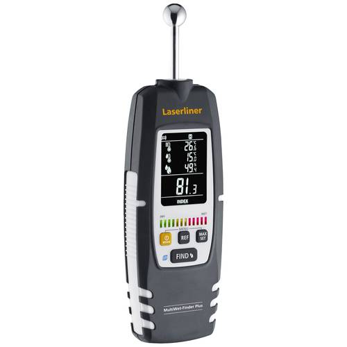 Humidimètre pour matériaux Laserliner MultiWet-Finder Plus mesure de température