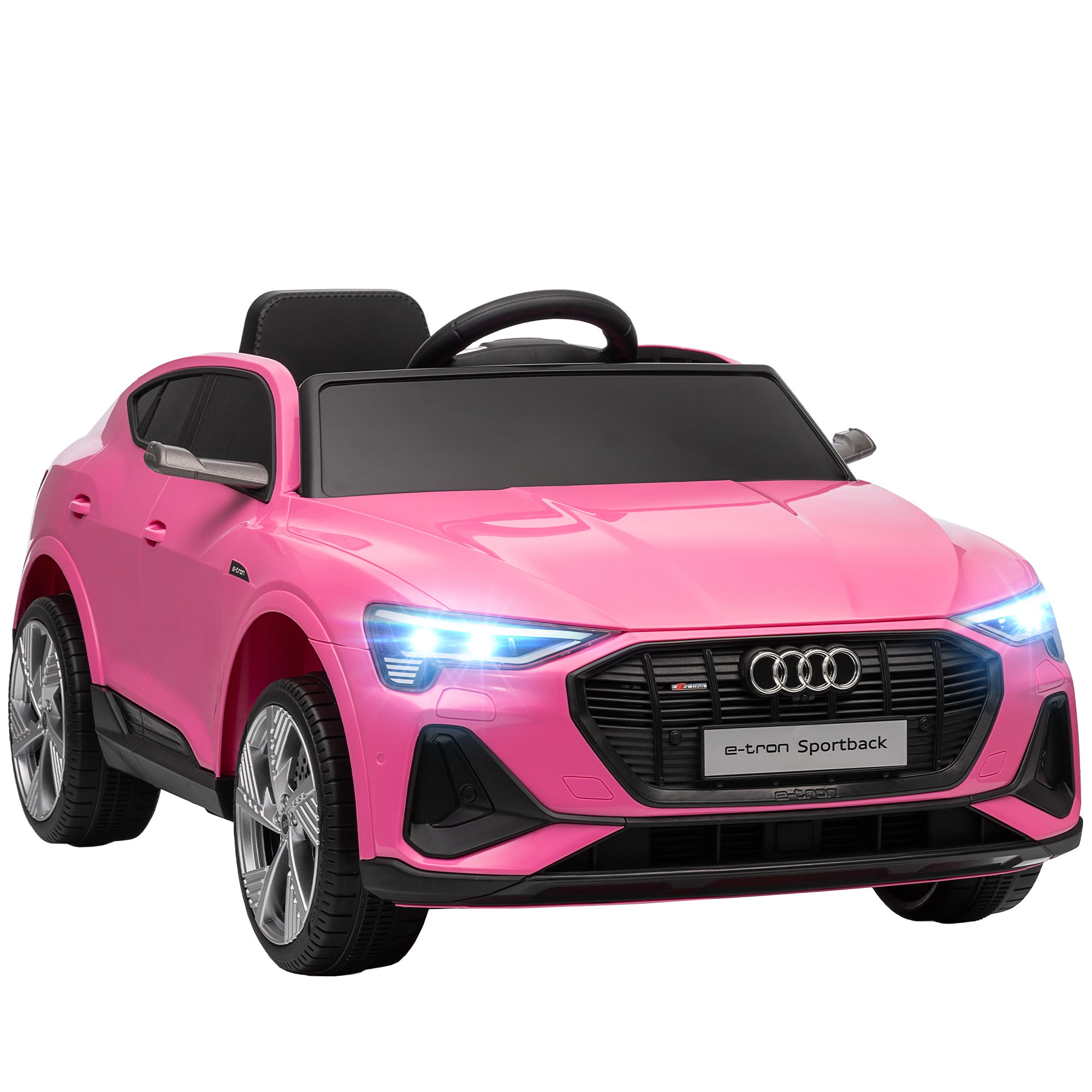 Nouveau RSX voiture électrique enfant 24V 4x4 | Rose | Beneo Motors | Batterie lithium | 2 places | Suspension